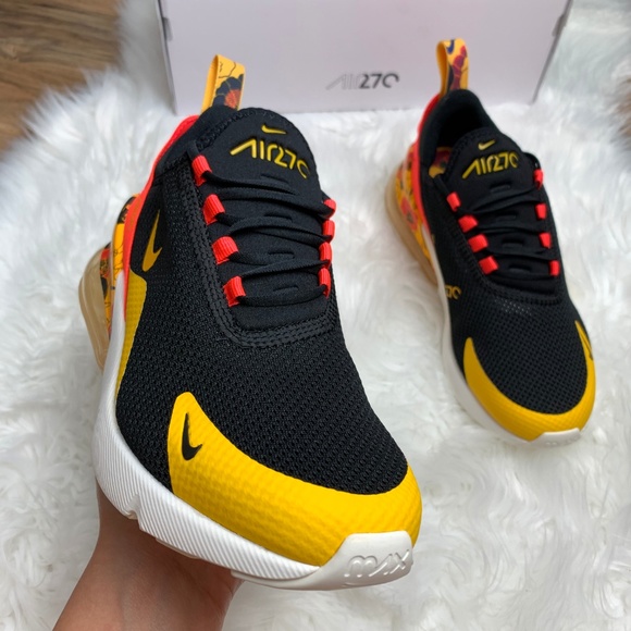 Nike Air Max 27 Se Floral Black Gold 